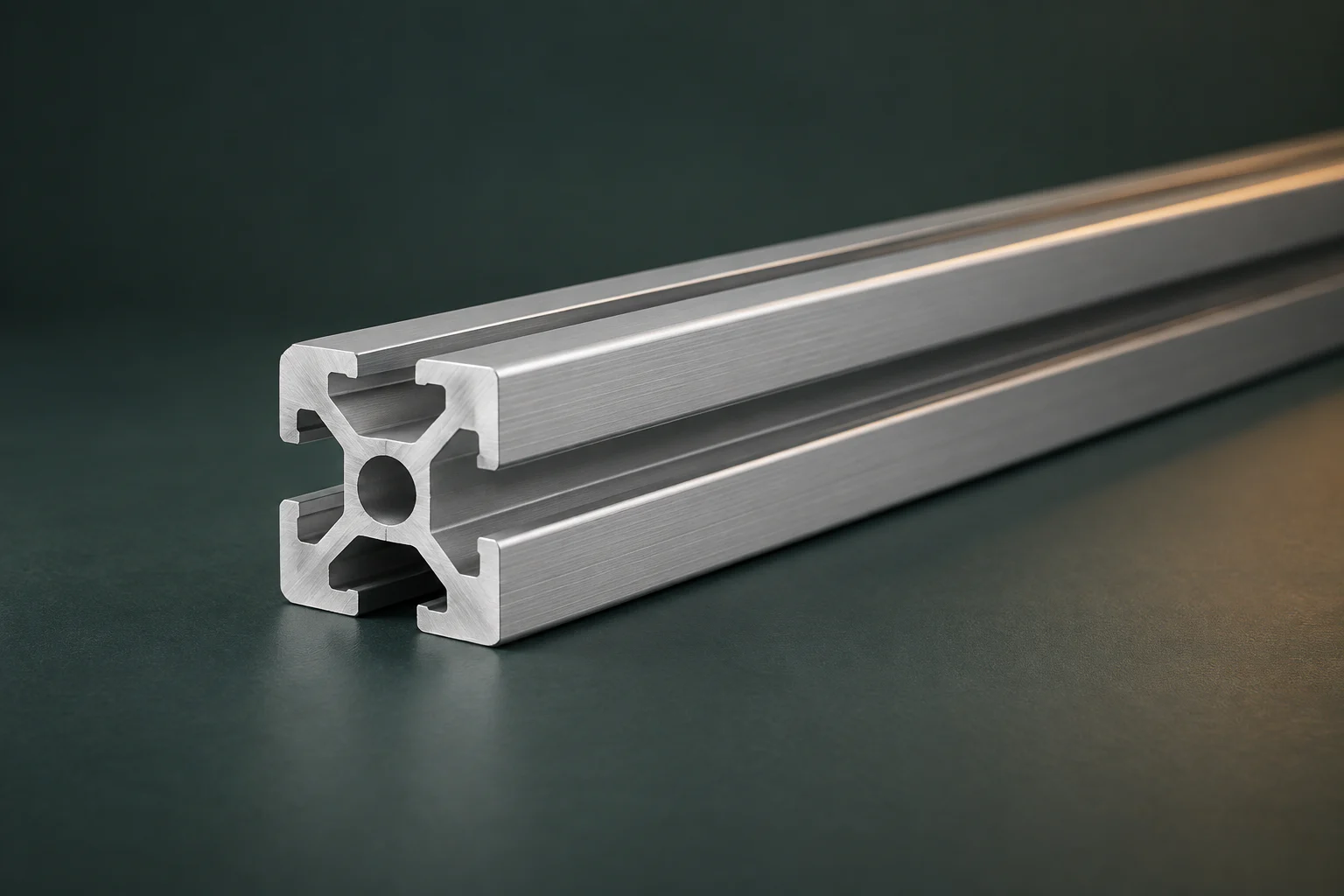 Silver Euro T-Slot 4040 Series aluminum extrusion